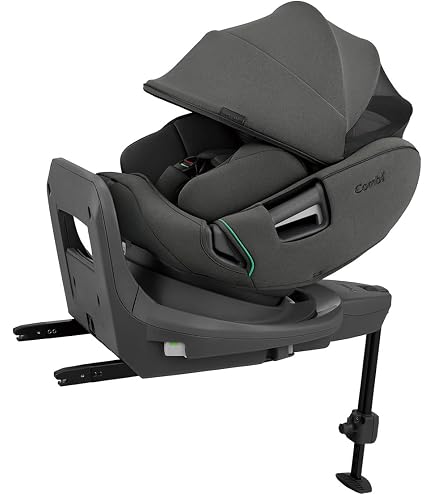 Amazon | Combi コンビ ISOFIX 回転式チャイルドシート ホワイト